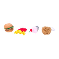 Nomnomz 4 Pack - fast Food Cat Toy