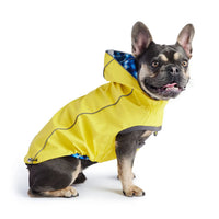 Reversible Elasto-Fit Raincoat - Yellow