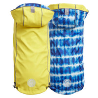 Reversible Elasto-Fit Raincoat - Yellow