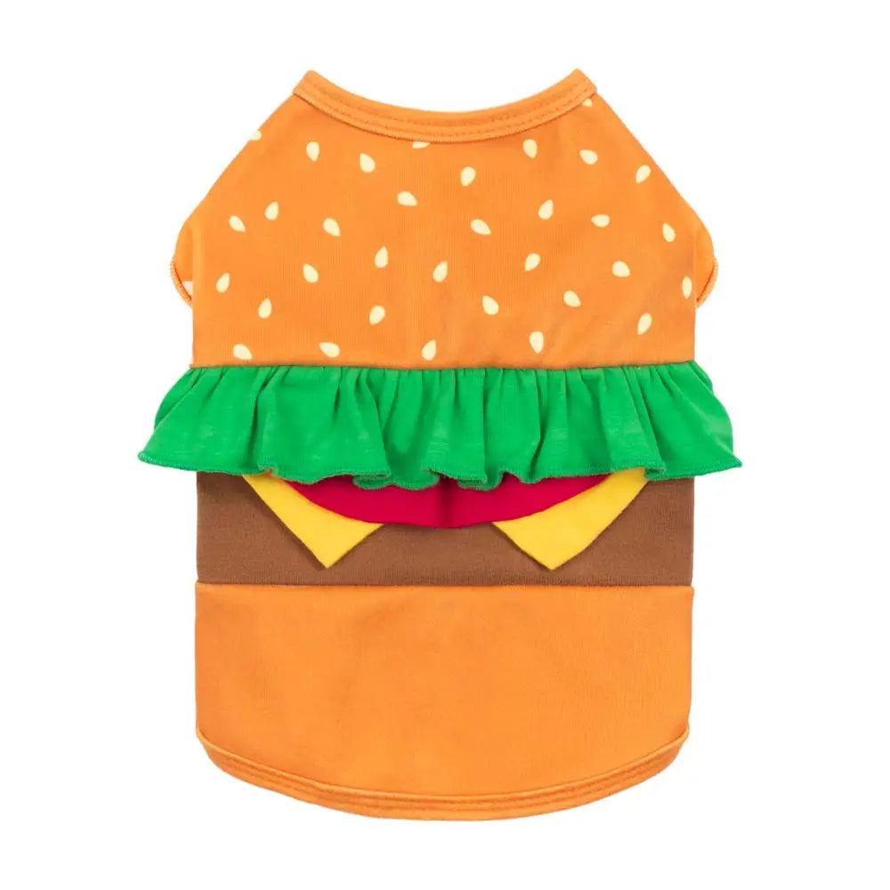 Halloween Burger Dog Costume
