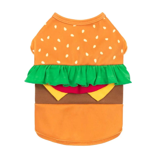 Halloween Burger Dog Costume