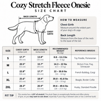 Cozy Stretch Fleece Onesie Rust Orange