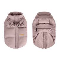 Pink Green Puffer Harness Coat