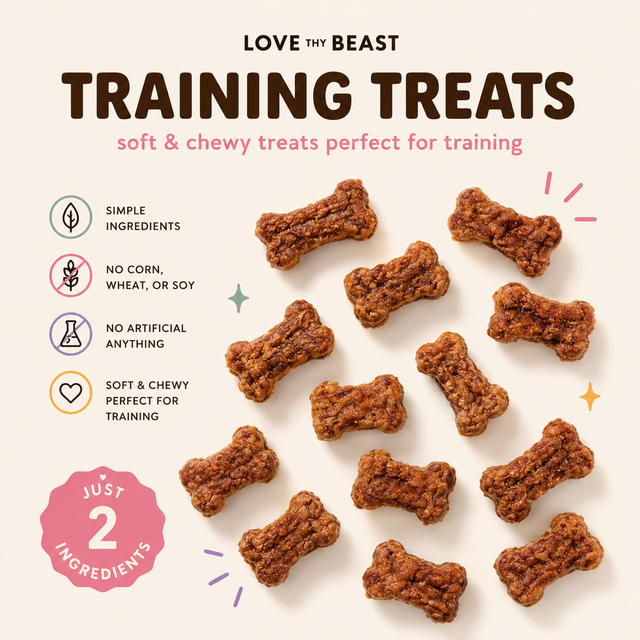 Soft and Chewy Duck Training Treats