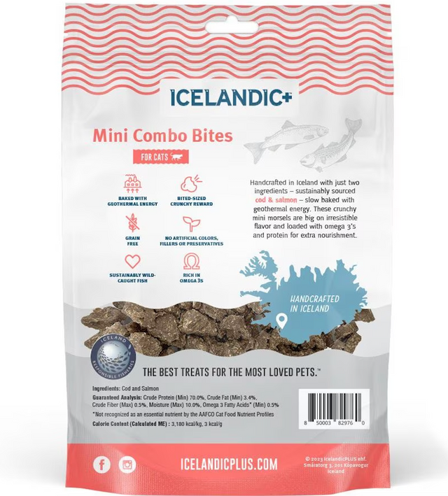 Mini Cod & Salmon Combo Bites, Cat