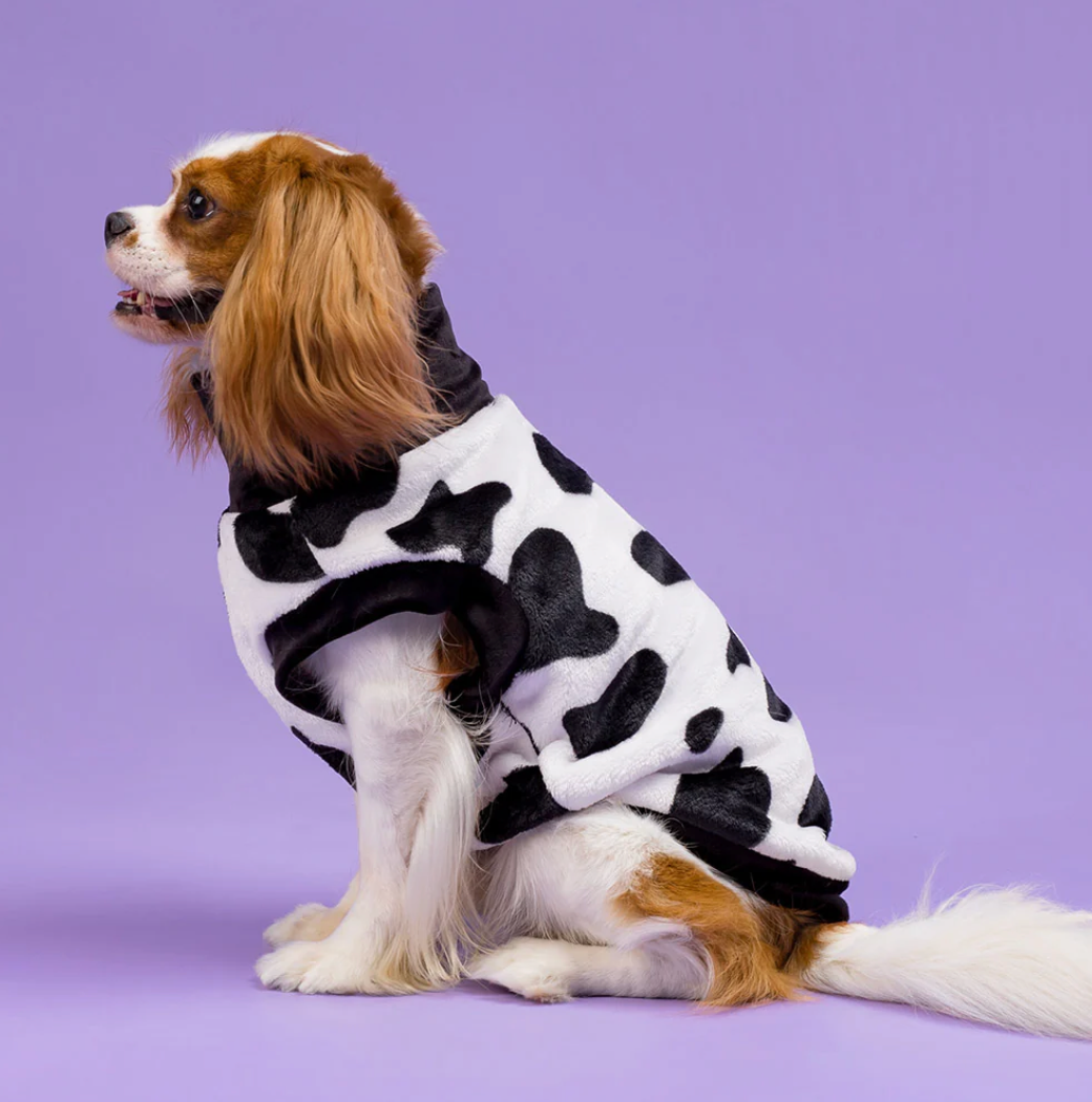 Halloween Cow Dog Costume