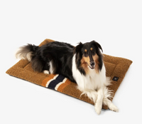 Shinola Pet Brown Rectangular Cushion Dog Bed