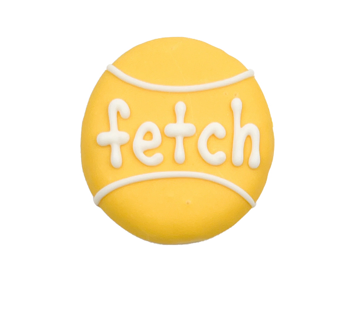 Fetch Tennis Ball Dog Cookie