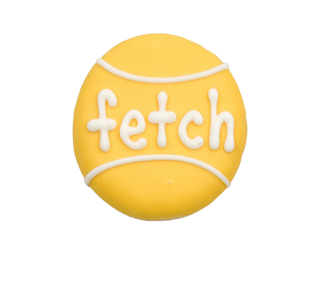 Fetch Tennis Ball Dog Cookie