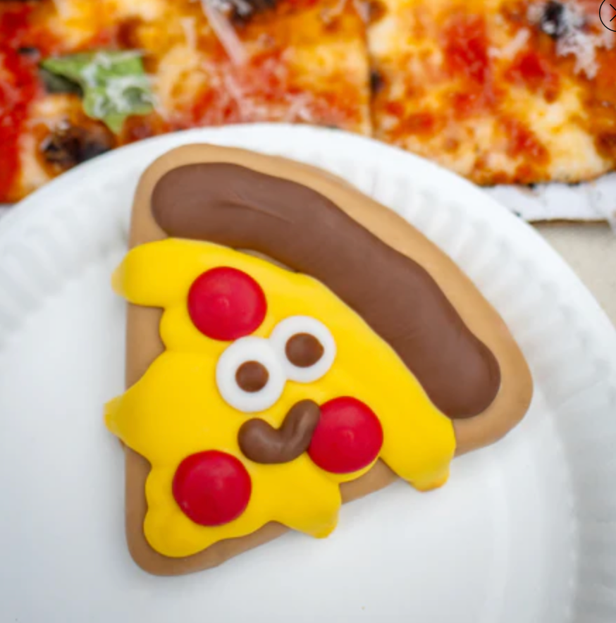 Pizza Slice Dog Cookie