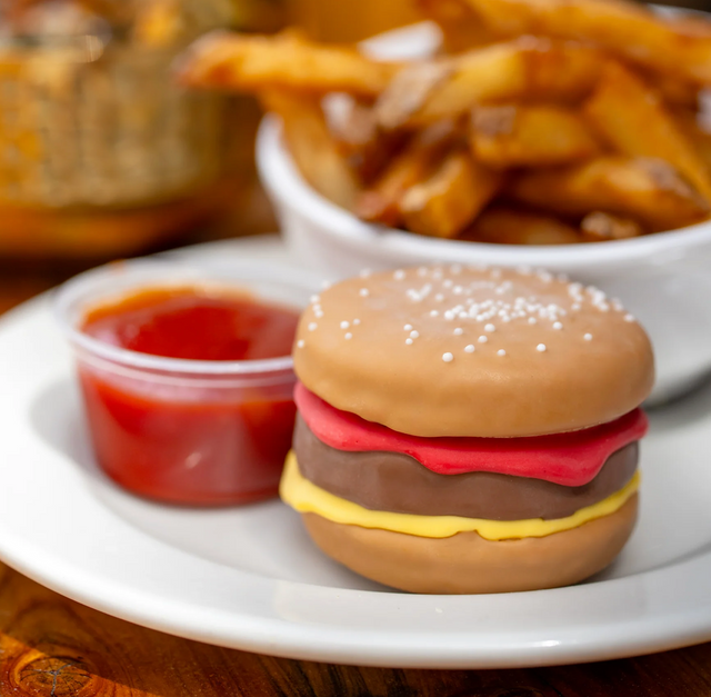 3D Burger Dog Cookie