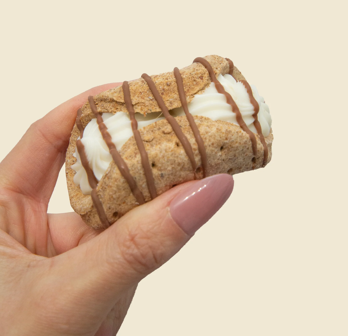 Holy Cannoli Dog Cookie