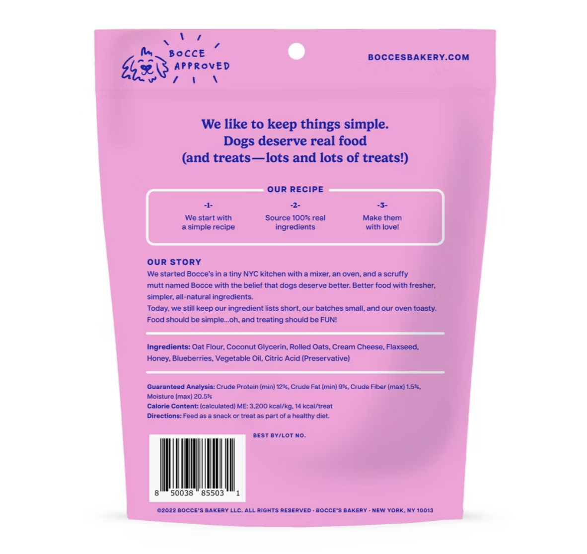 Berry & Cream Soft Chewy Biscuits