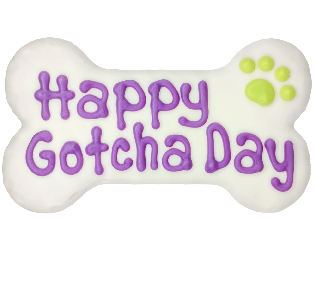 Gotcha Day Dog Cookie