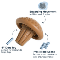 Shroom Nylon Chew Toy, 5 inches