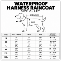 Grey Waterproof Dog Raincoat Onesie