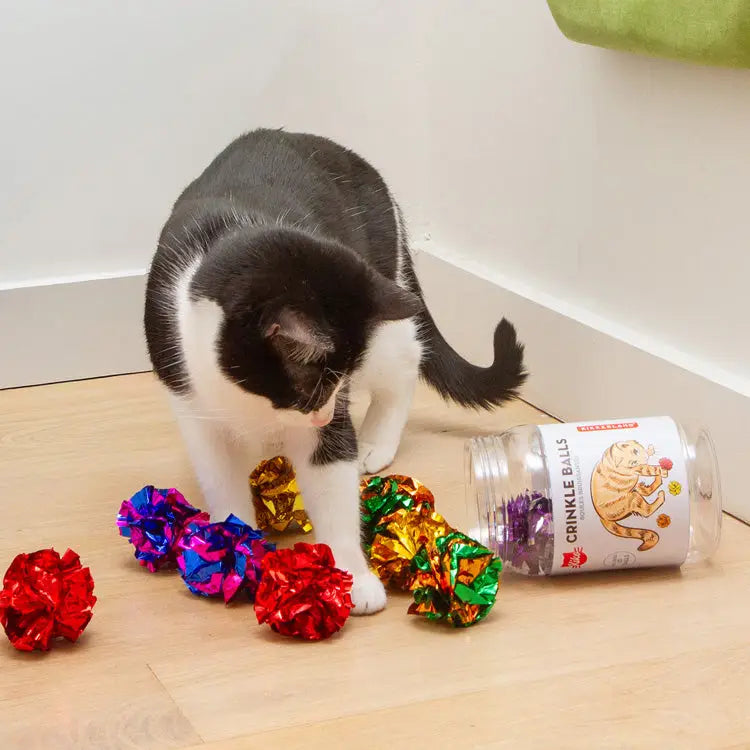 Kiko Crinkle Cat Balls