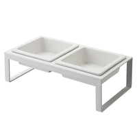 White Tower Pet Food Bowl, Tall