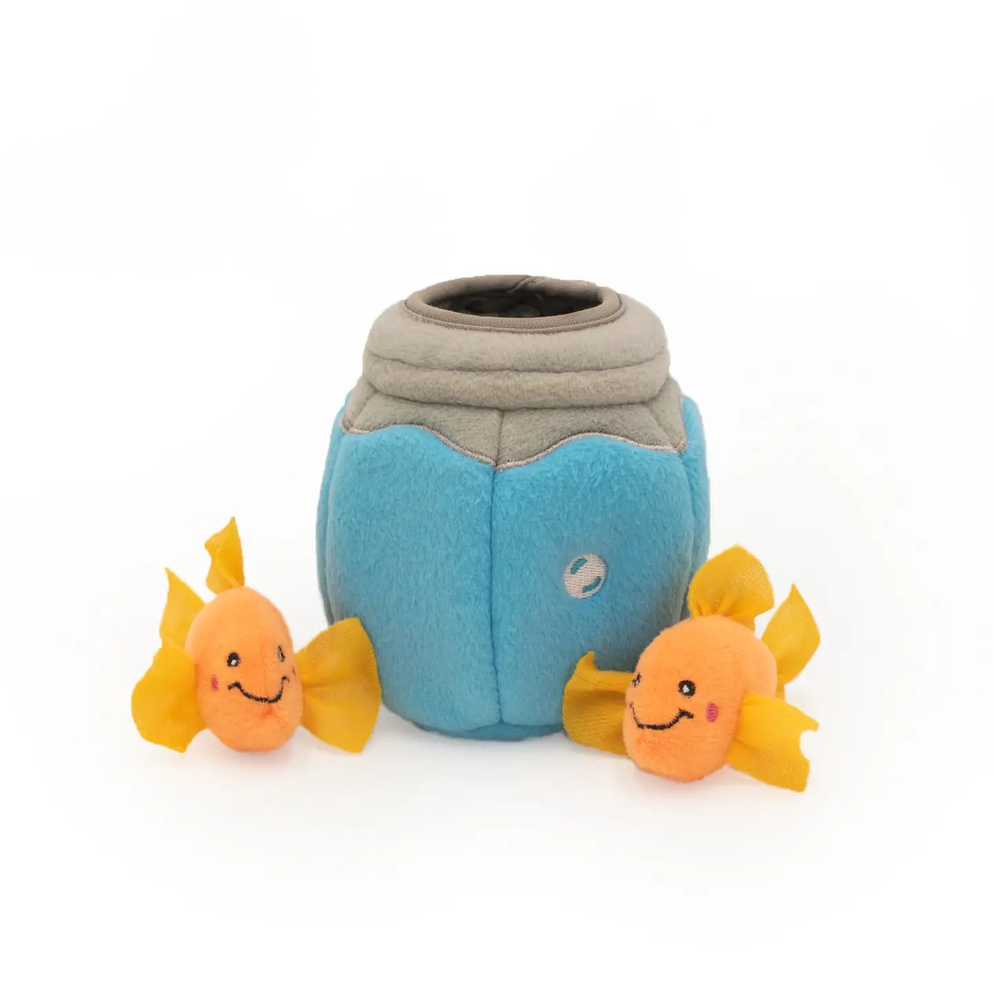 Fish in a Bow Burrow Cat Toy