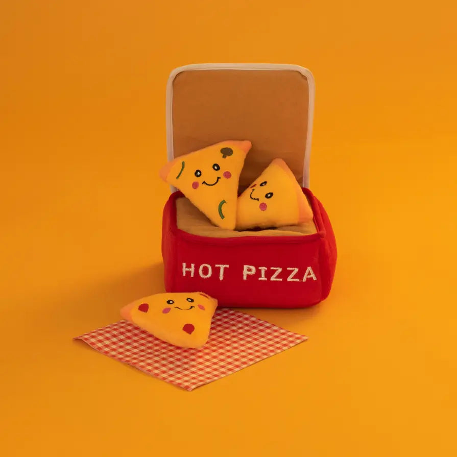 Pizza Box Burrow Toy