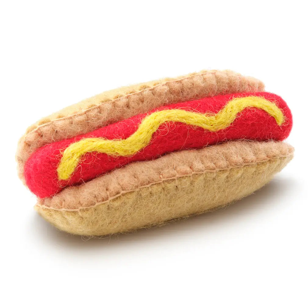 Hot Dog Cat Toy