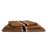 Shinola Pet Brown Rectangular Cushion Dog Bed