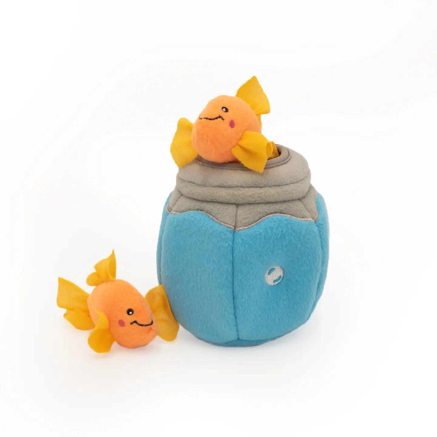 Fish in a Bow Burrow Cat Toy