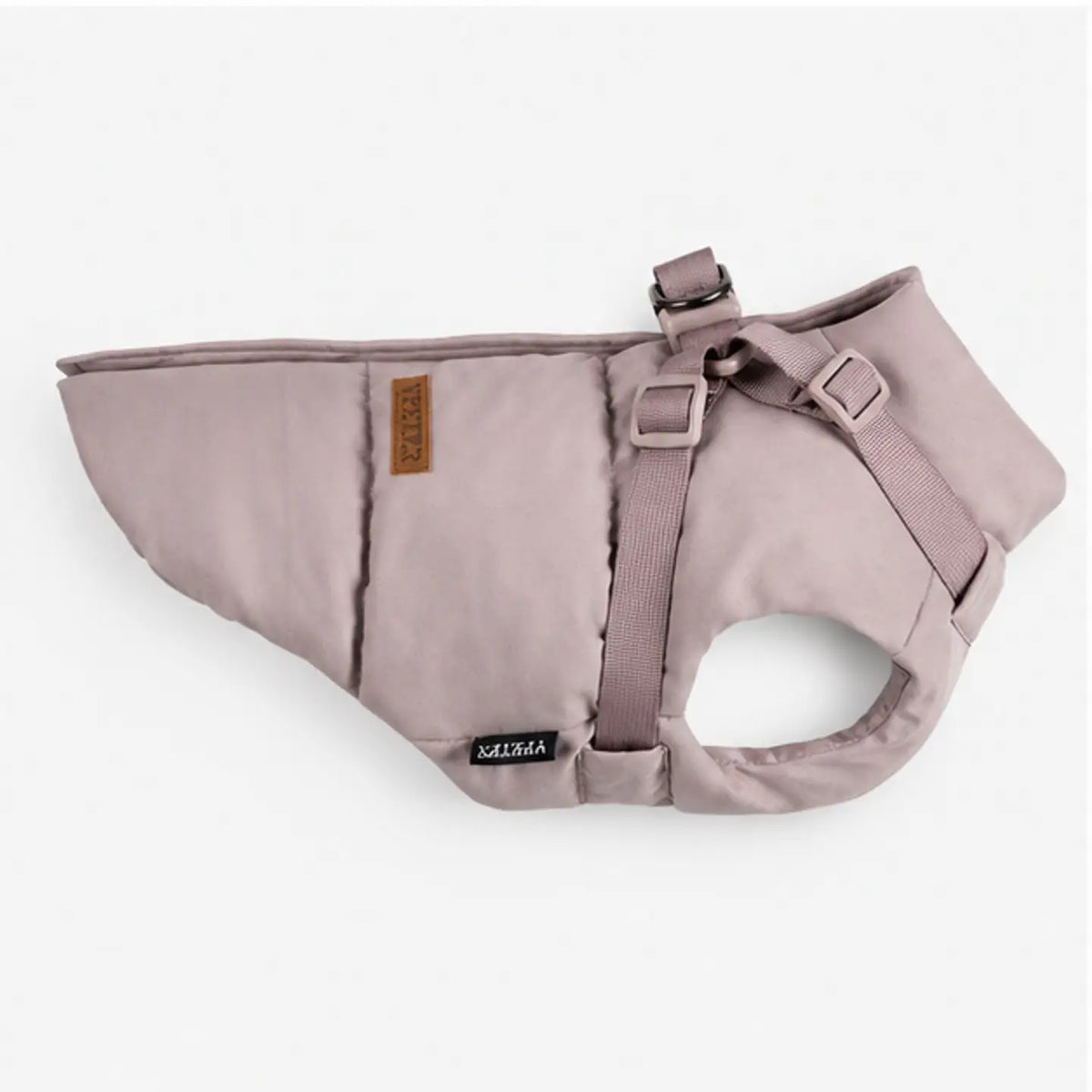 Pink Green Puffer Harness Coat