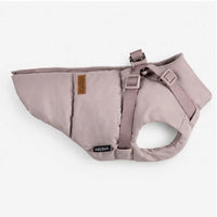 Pink Green Puffer Harness Coat
