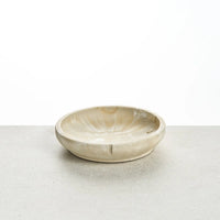 Marble Dog Bowl in Owl Greige