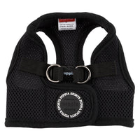 Puppia Black Soft Vest Dog Harness Step-in
