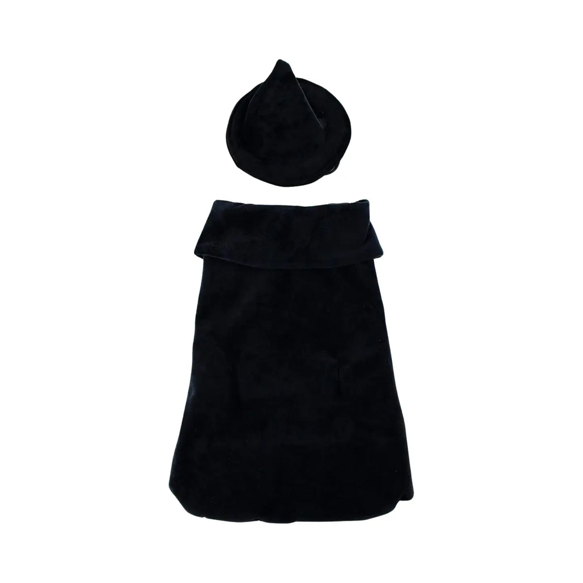Halloween Witch Cape and Hat Dog Costume