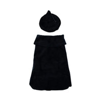 Halloween Witch Cape and Hat Dog Costume