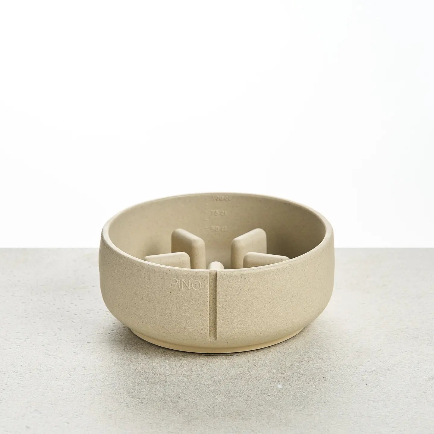 Slow Feeder in Owl Greige, 4 sizes