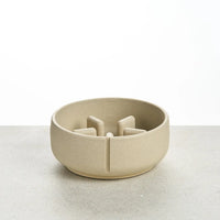 Slow Feeder in Owl Greige, 4 sizes