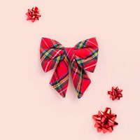 Tartan Plaid Lady Bow