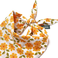 Marigold Flower Bandana, 3 Sizes