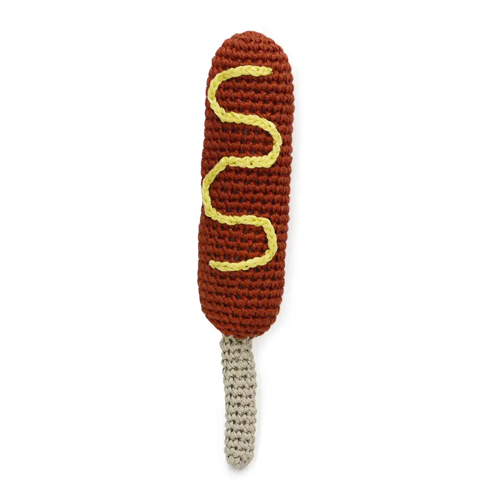 Crochet Corn Dog