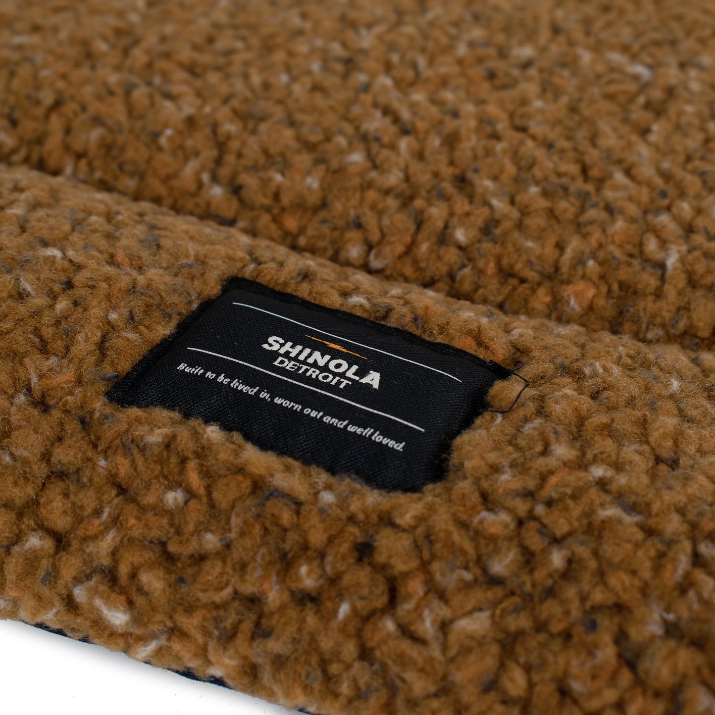 Shinola Pet Brown Rectangular Cushion Dog Bed