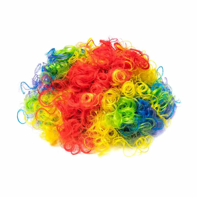 Rainbow Clown Wig