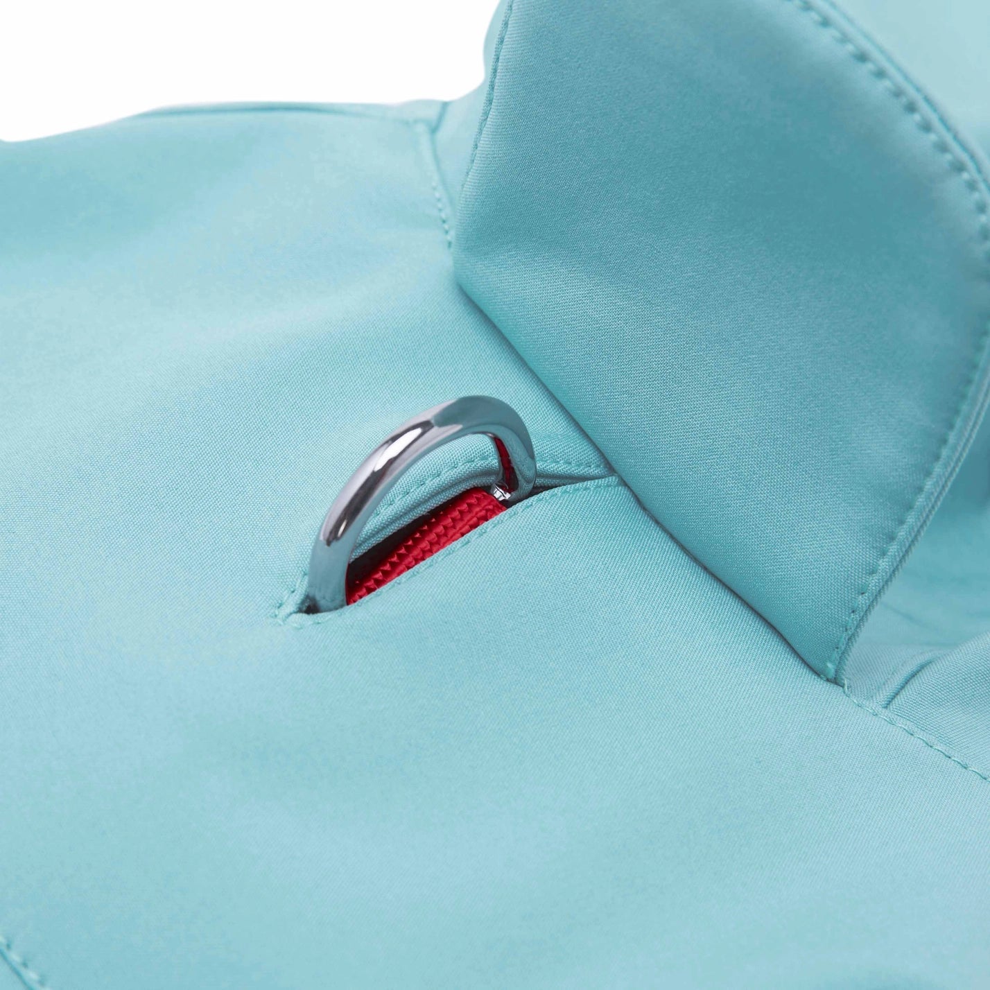 Waterproof Softshell Rain Coat, Aqua