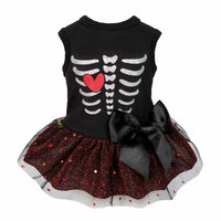 Halloween Skeleton Dog Costume
