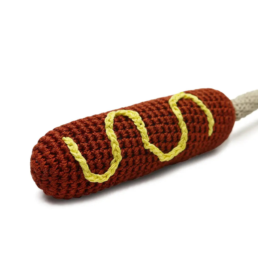 Crochet Corn Dog