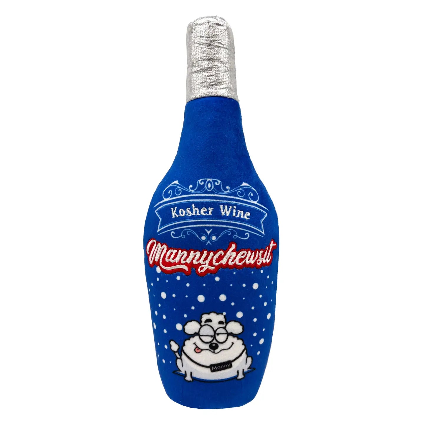 Mannychewsit Wine Dog Toy