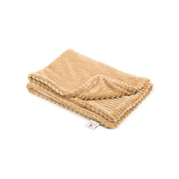 Scout Blanket 2-Sided Plush Dog & Cat Blanket, Khaki