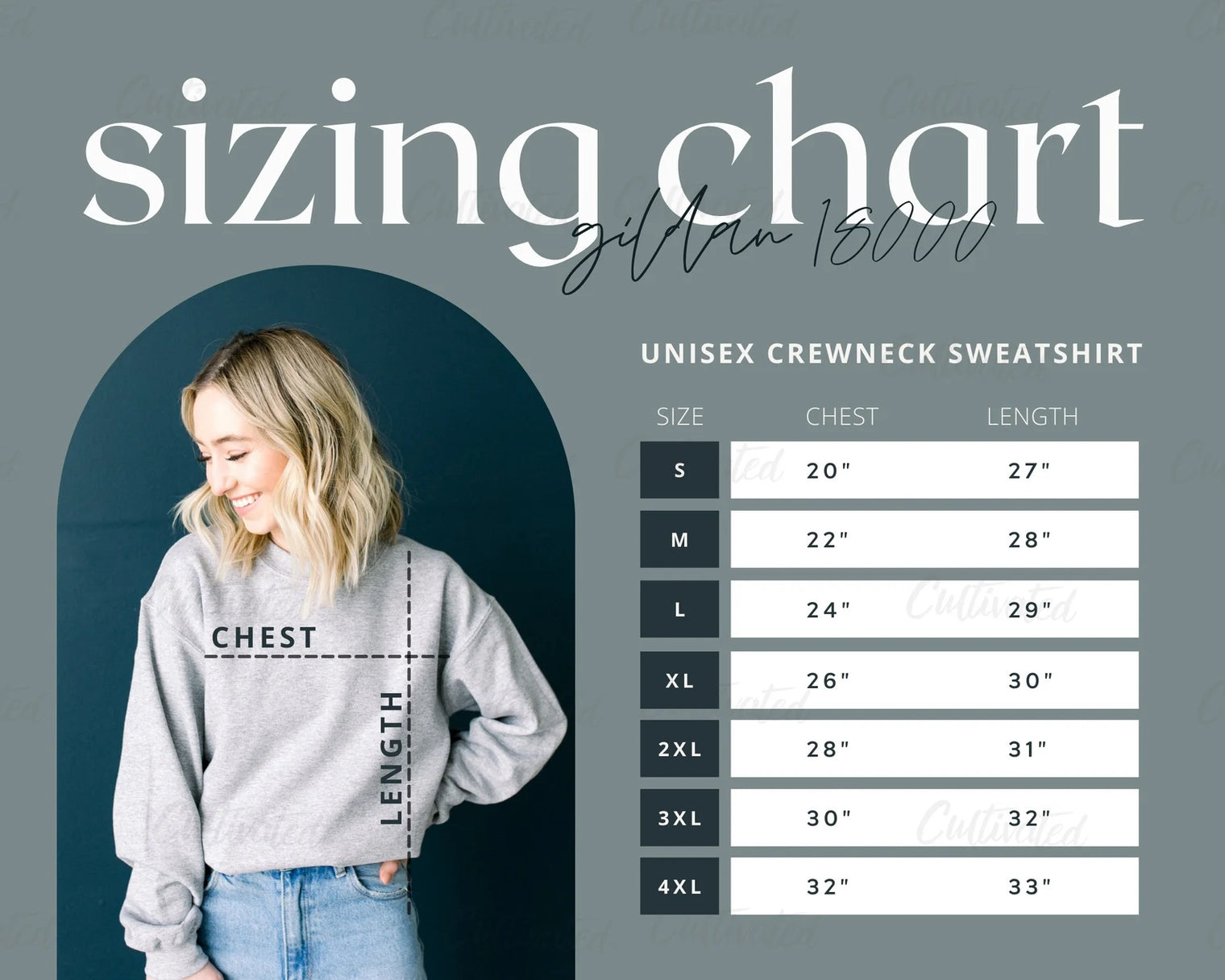 Custom Embroidered Sweatshirt - Grey