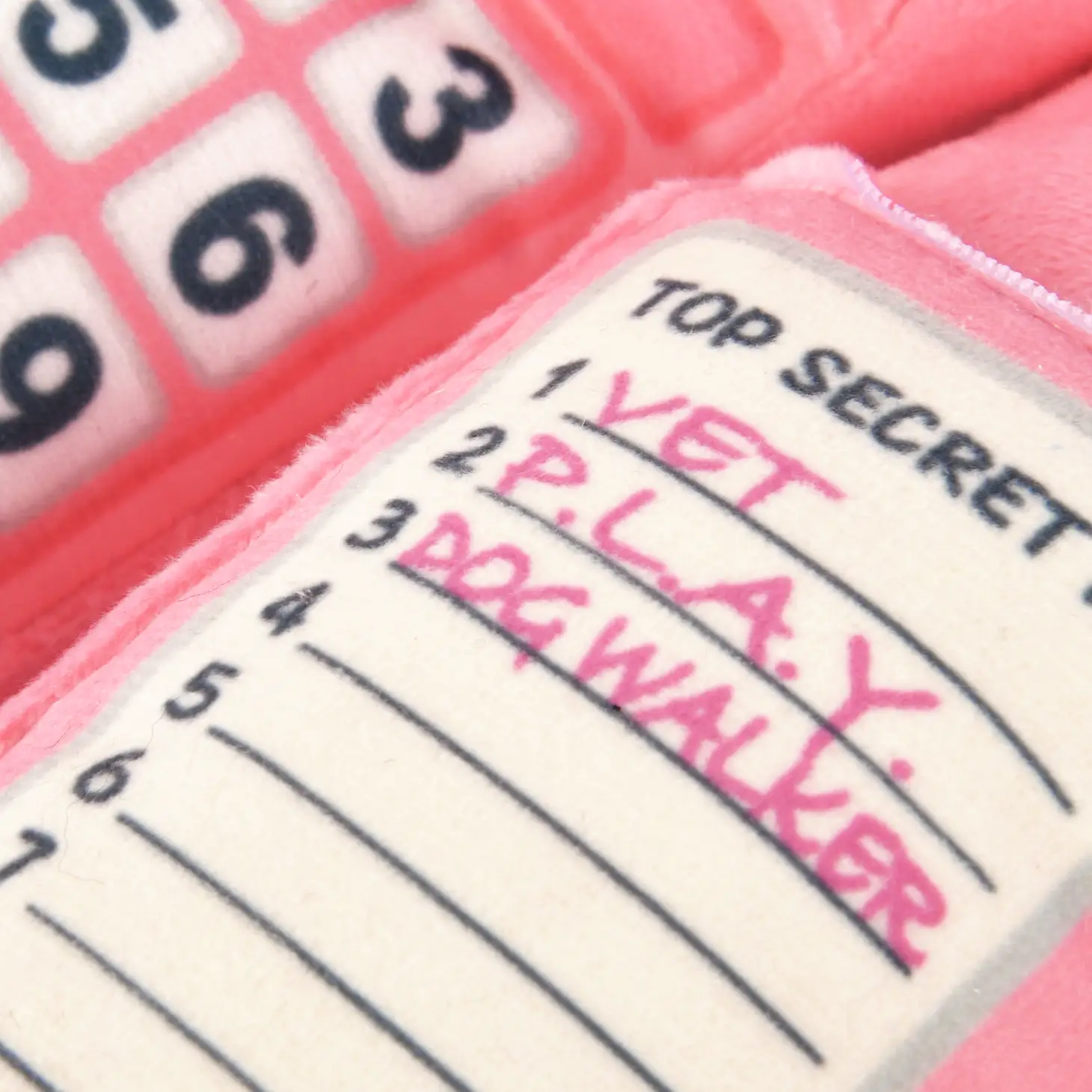 Pink 80's Phone Toy