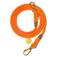 Found Hands Free Adjustable Rope Leash | Orange