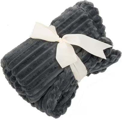 Scout Blanket 2-Sided Plush Dog & Cat Blanket, Grey