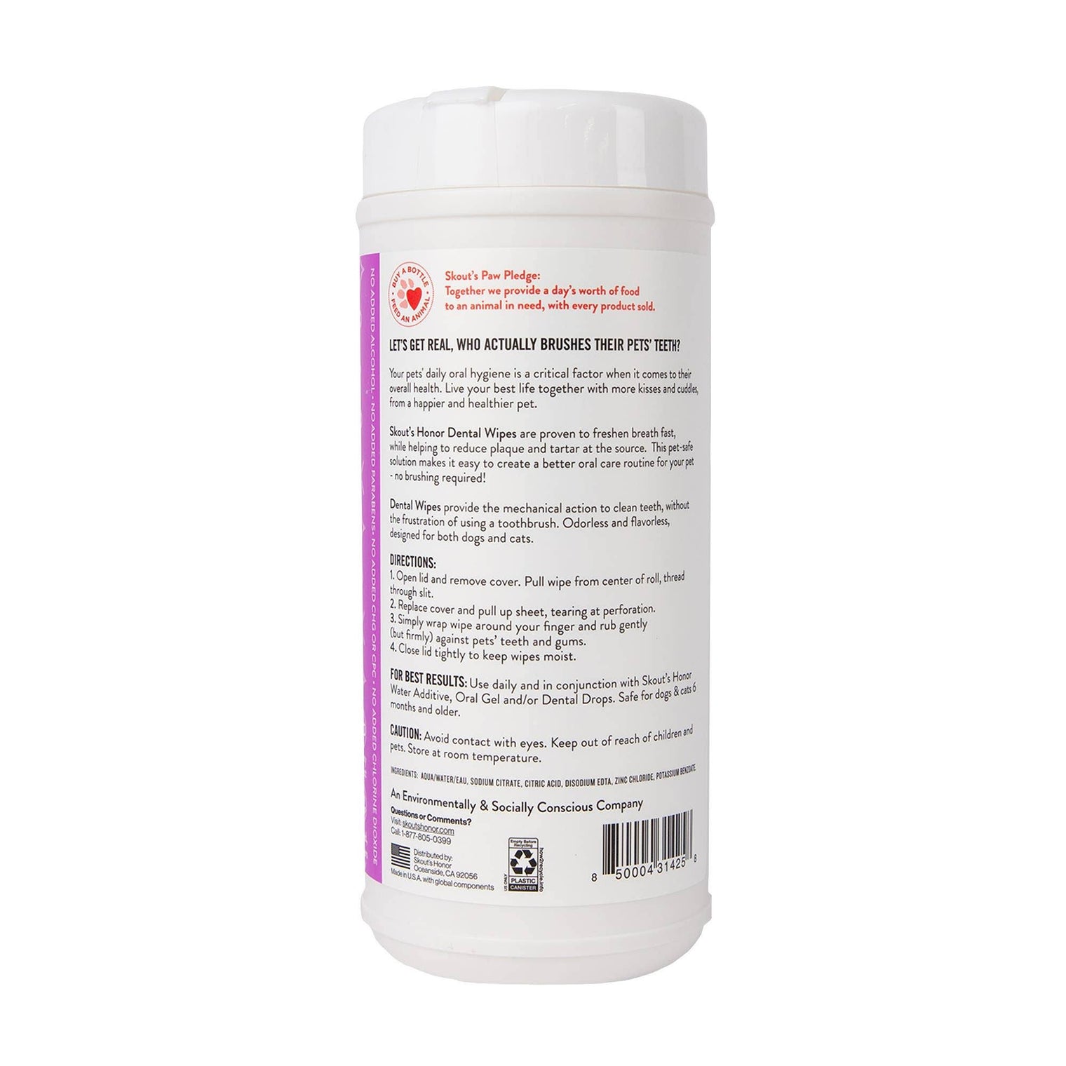 Skout's Dental Wipes